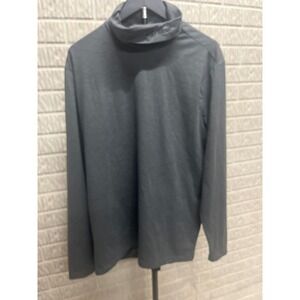Ski-Doo‎ BRP Mens XL Charcoal Gray Turtleneck Long Sleeve Base Layer Top